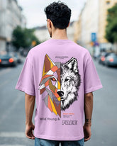 PURPLE BEAST OVERSIZED GRAPHIC TEEZ
