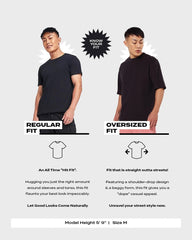 BROWN BEAST OVERSIZED GRAPHIC TEEZ