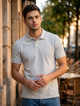 LIGHT GRAY POLO T-SHIRT (BASIC)