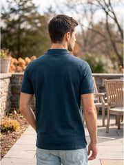 COOL BLUE POLO T-SHIRT (BASIC)