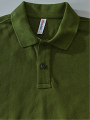 OLIVE GREEN POLO T-SHIRT (BASIC)