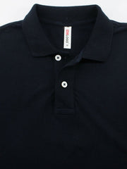 STEEL BLACK POLO T-SHIRT (BASIC)