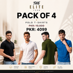 (PACK OF 4) POLO T-SHIRTS
