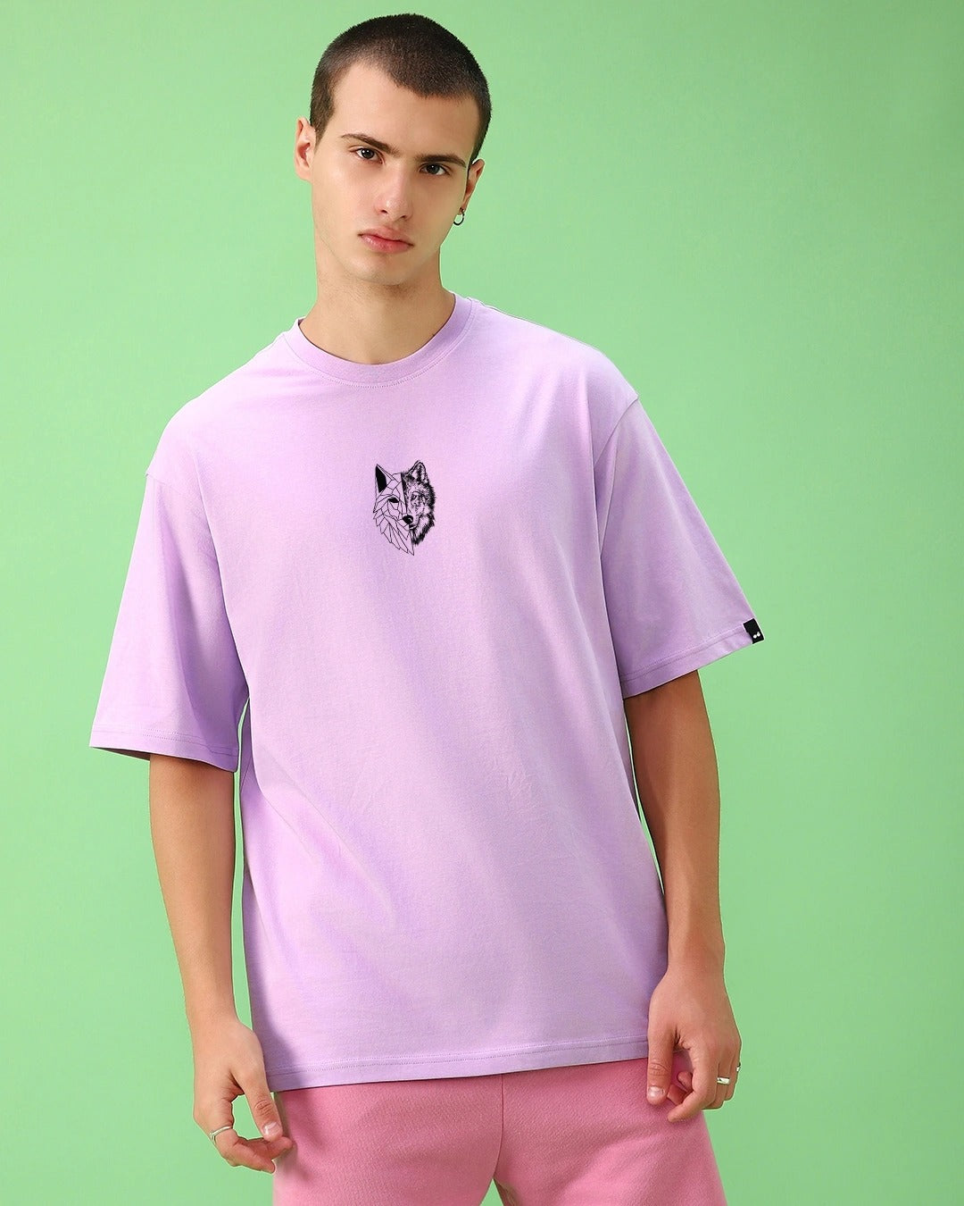 PURPLE BEAST OVERSIZED GRAPHIC TEEZ