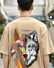 BROWN BEAST OVERSIZED GRAPHIC TEEZ