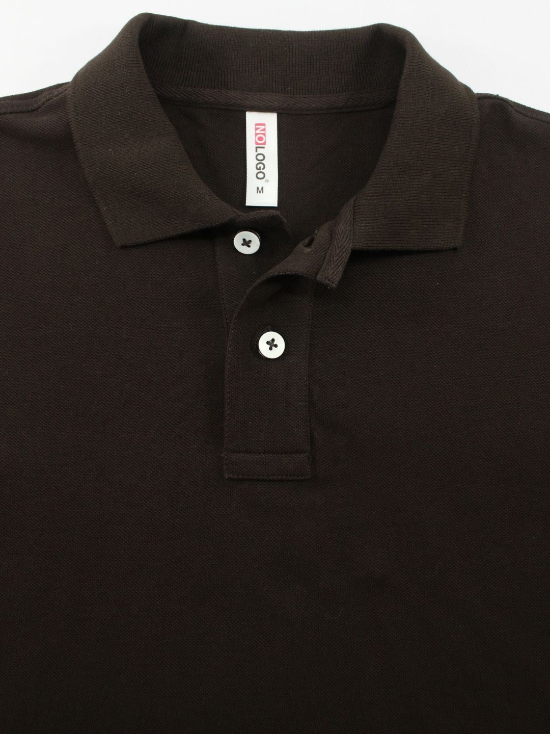 DARK BROWN POLO T-SHIRT (BASIC)