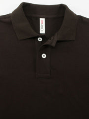 DARK BROWN POLO T-SHIRT (BASIC)