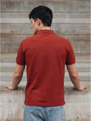 RUST POLO T-SHIRT (BASIC)